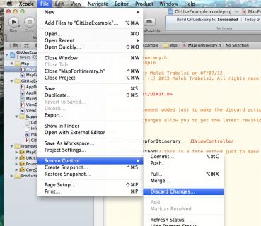 How To Use Git Source Control with Xcode in iOS 6