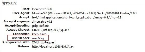 ExtJs4 笔记（3） Ext.Ajax 对ajax的支持