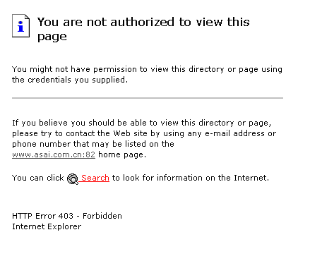 Sharepoint 403 Forbidden 错误