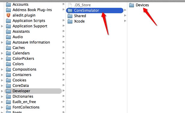 升级XCode6模拟器意外出错