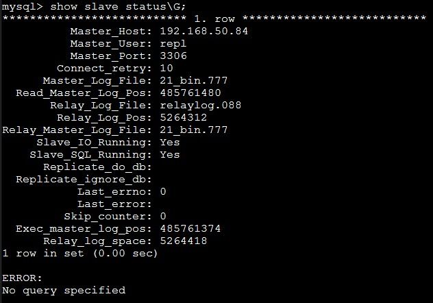 mysql主从复制的一篇文章