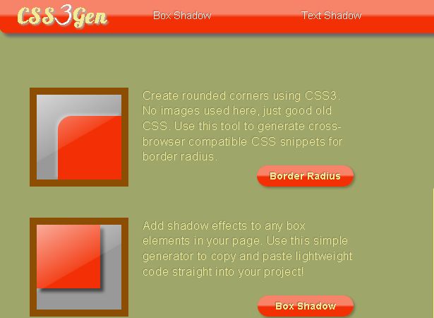 10 个有用免费 CSS3 强大工具