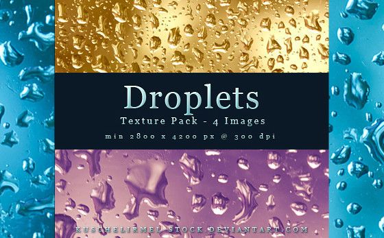 Droplets Texture Pack