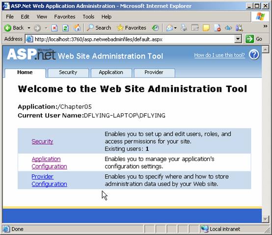 在ASP.NET AJAX中使用应用程序服务和本地化（2）：示例程序：实现用户登录和注销