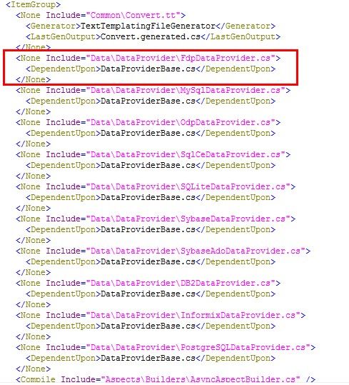Solution Explorer中显示依赖文件和链接文件