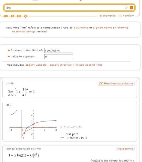 wolfram 好用的数学工具