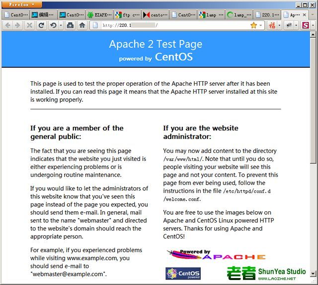 CentOS 6.0 系统 LAMP(Apache+MySQL+PHP)安装步骤