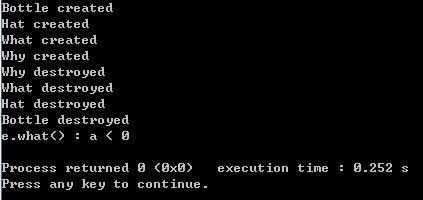 c++ what happens when a constructor throws an exception and leaves the object in an inconsistent state?