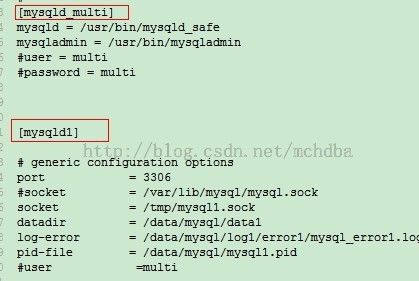 MySQL在一台db服务器上面如何启动多个实例