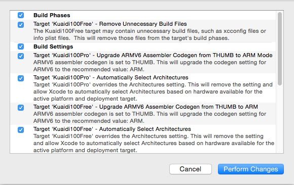 Xcode6:The file couldn’t be opened because you don’t have permission to view it