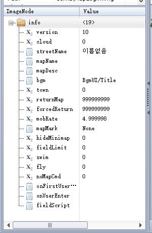 浅谈2D游戏设计模式2- WZ文件详解（UI.WZ）之MapLogin.img(1)