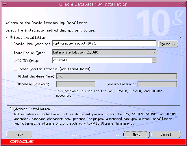 Solaris9下安装Oracle10g详细过程