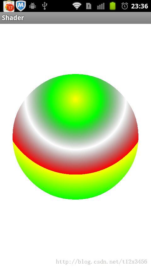 Android 颜色渲染(六) RadialGradient 环形渲染