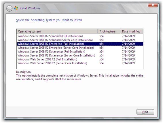 Windows Azure VM Role (3) 在VHD中安装Windows Server 2008 R2