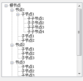 递归XML加载WinForm Treeview