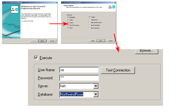 用Rational <wbr>Rose来建立数据库表