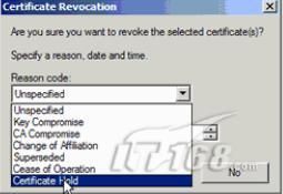 Windows 2008之PKI实战4:吊销