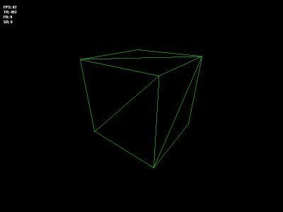 Wireframe rendering