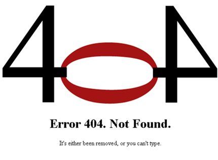 404错误页面，供您欣赏