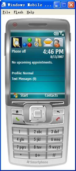 (五)Java游戏部署在Windows Mobile平台仿真器(Microsoft)