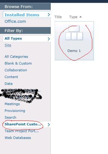 SharePoint 2010 创建简单的网站定义(Site Definition)