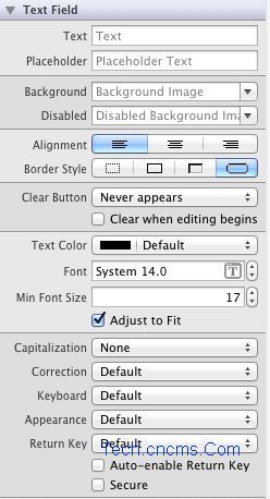 iOS中UITextField 使用全面解析