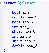 C或C++中struct内存对齐计算精简方案