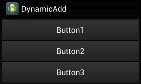 Android 在布局容器中动态添加控件