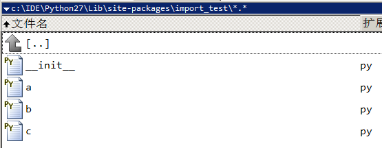 Python module重复载入的问题