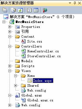 Mvc项目实例 MvcMusicStore