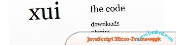 XUI-JavaScript-Micro-Framework