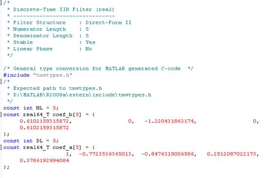 MATLAB FDATool IIR数字滤波器设计