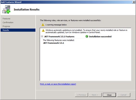 Windows Azure VM Role (4) 在VHD中安装需要的功能