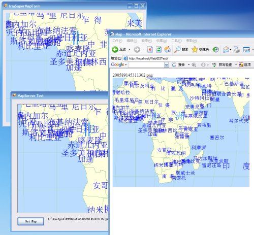 《WebGIS系统的设计与实现》的补充说明