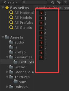 unity3d-游戏实战突出重围，第三天 绘制数字