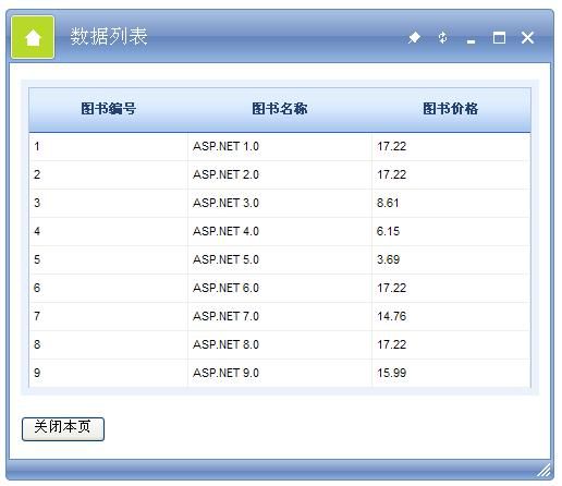 使用RedControls控件RadWindowManager定制弹出式网页内窗体