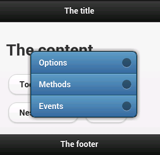 jQueryMobile之Popup