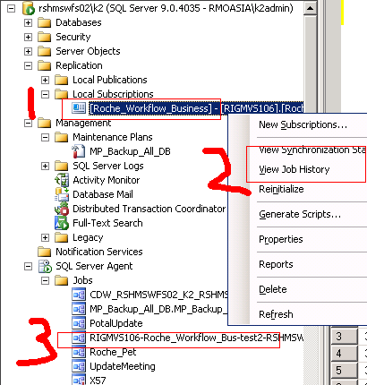 SQLserver 复制分发( 发布与订阅) 疑难杂症 Replication (Publications,Subscriptions)