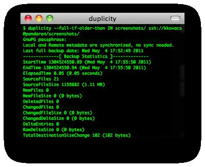 duplicity screenshot