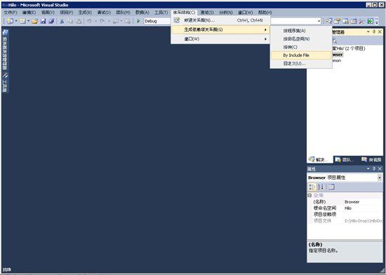 C/C++源代码的Include依赖关系图