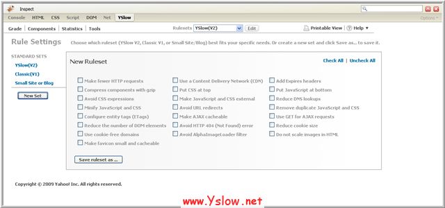 黄聪：YSlow使用指南_最新2.0使用指南中文版