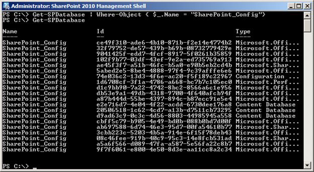 Setting a SharePoint 2010 Config DB failover server with PowerShell