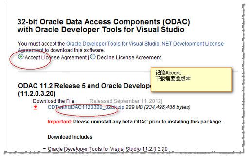 .net 访问Oracle