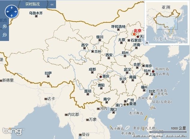 Bing Maps进阶系列五：通过DeepEarth的MiniMap控件为Bing Maps扩展迷你小地图