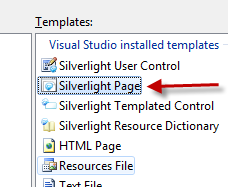 Silverlight 定义界面布局和导航