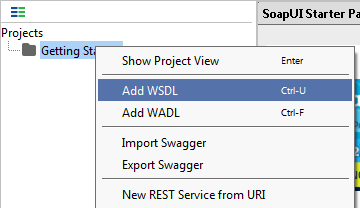 Add WSDL to a Web Service Test Project