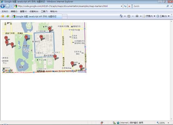 Google Map API 应用实例说明