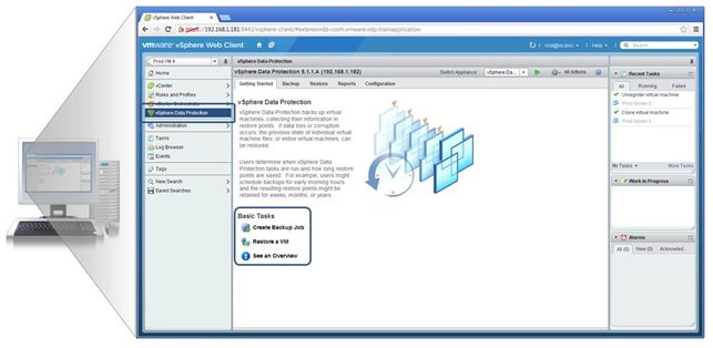 实验室报告：VMware vSphere Data Protection