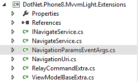 MVVMLight Toolkit在Windows Phone中的使用扩展之一：在ViewModel中实现导航，并传递参数