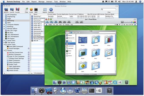 ARD and VNC on both Mac and Windows
